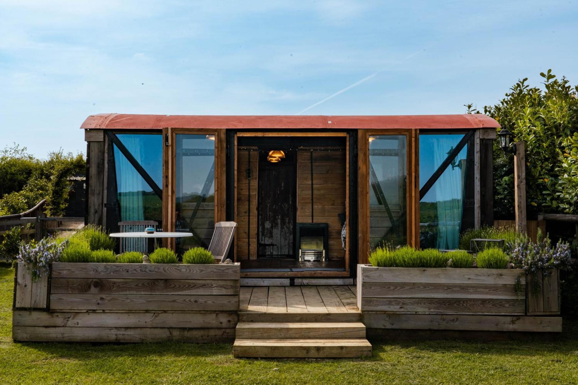 Swallowfield Glamping-Station Master Yeovil Exteriér fotografie